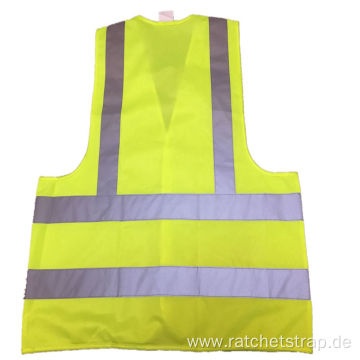 High Visibility Reflective Vests Green Yellow Orange